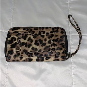 Cheetah print wallet